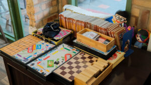Boardgames, đọc sách, truyện tranh miễn phí