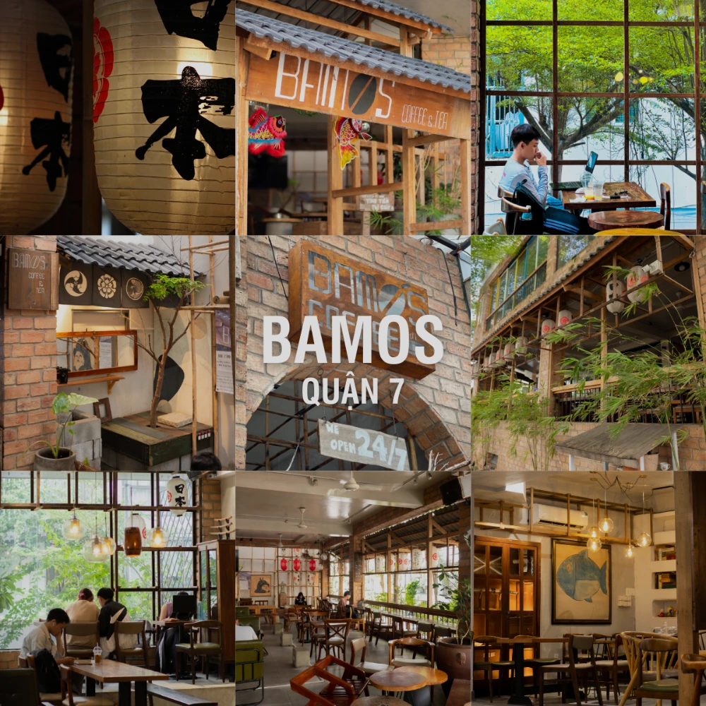 Không gian Bamos Coffee