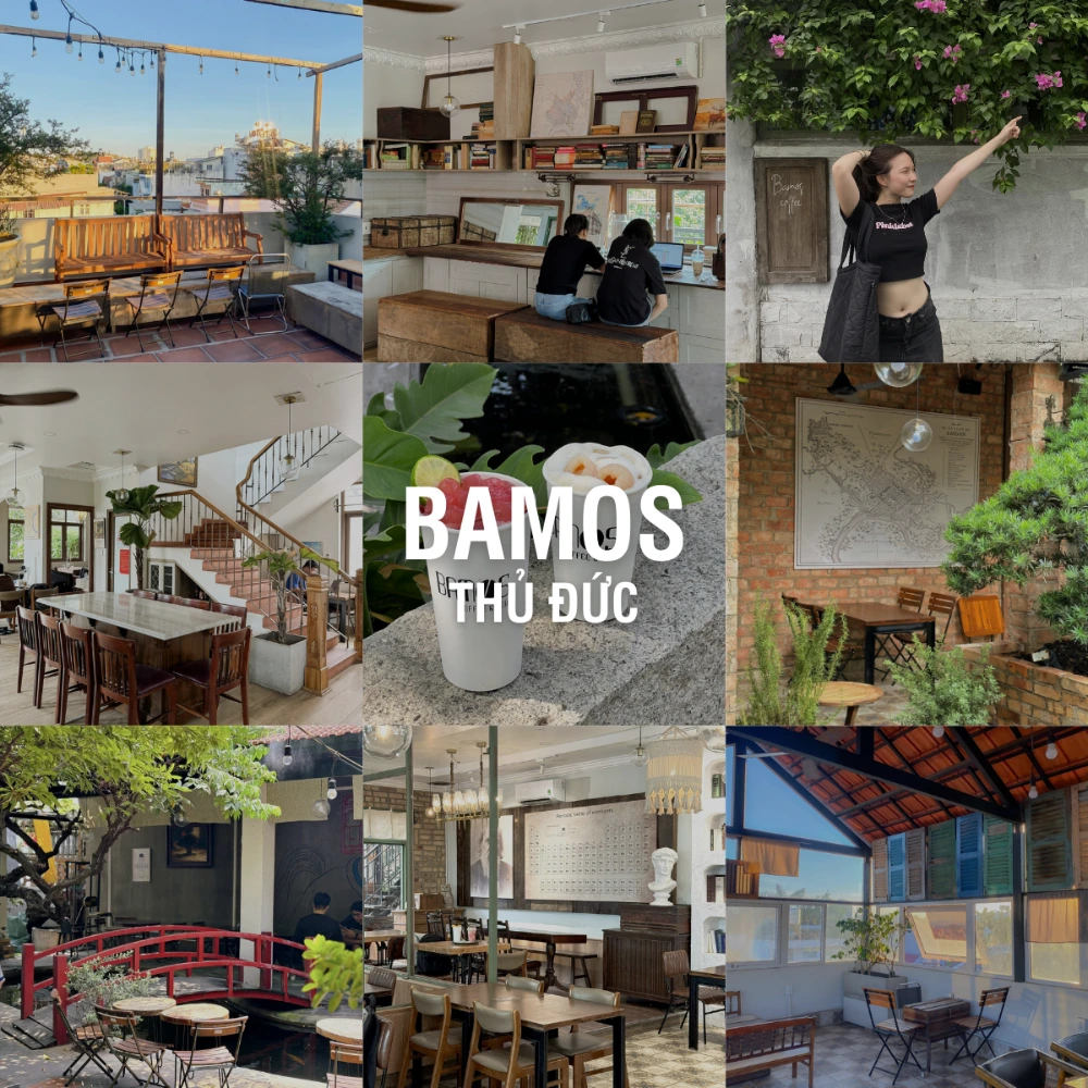 Không gian Bamos Coffee