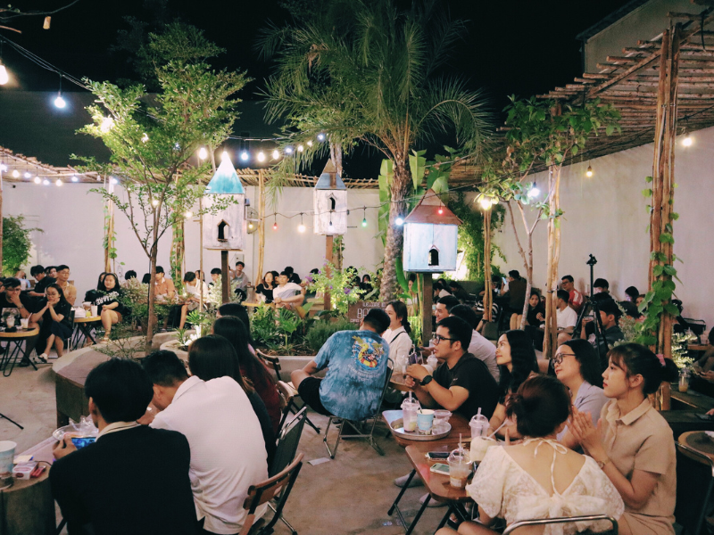 Quán cafe cho thuê phòng offline Thủ Đức Bamos Coffee