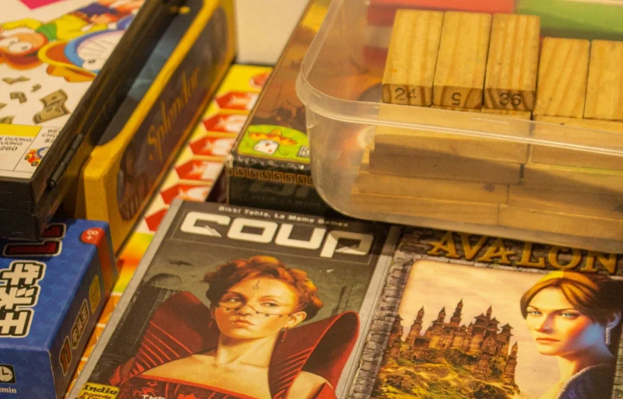 Quán cafe quận có boardgame